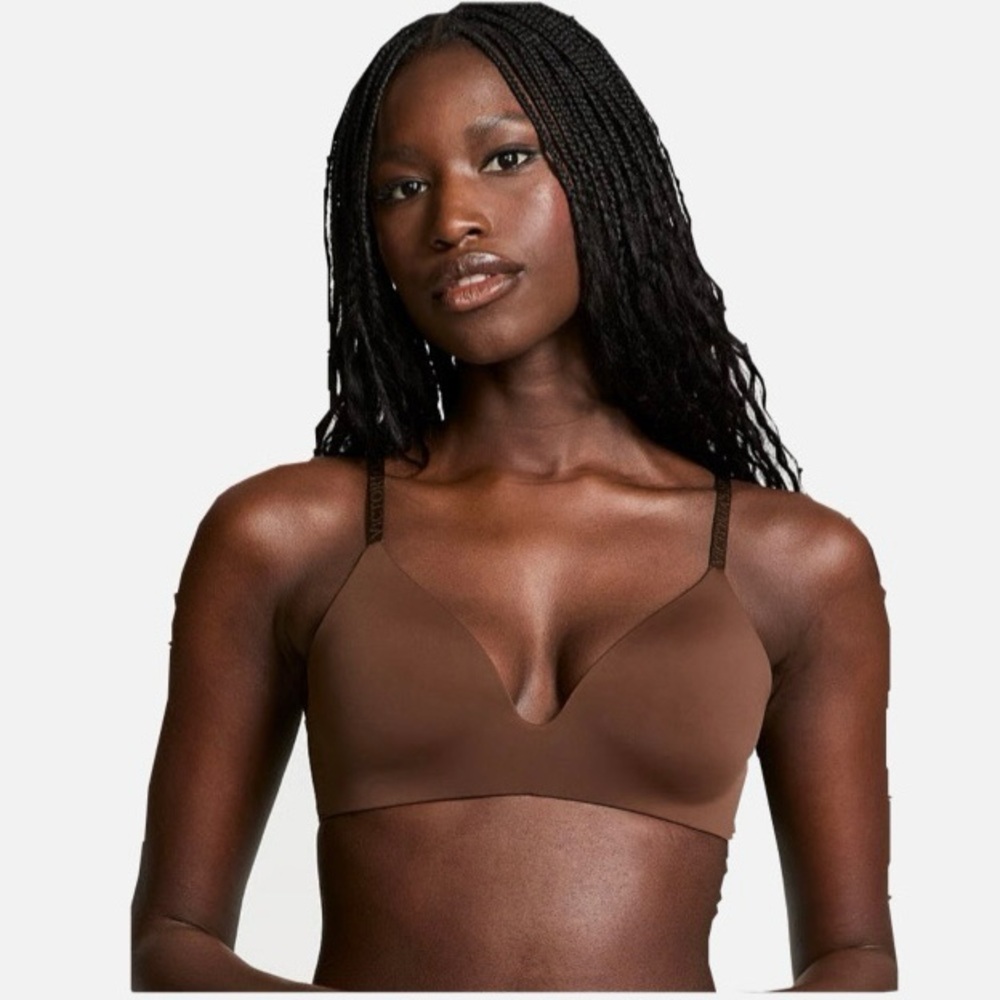 Victoria's Secret Brown Seamless Push-Up Bra